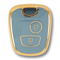 Peugeot 206 106 Partner Citroen C1 C3 Berlingo Gri Oto Anahtar Kumanda Kabı Kılıfı Oto Anahtarlık