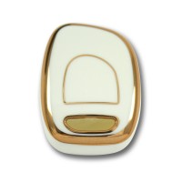 Renault Clio 1, 2, Kangoo 1 Buton Beyaz Oto Anahtar Kumanda Kabı Kılıfı Oto Anahtarlık