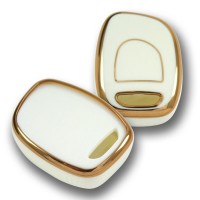 Renault Clio 1, 2, Kangoo 1 Buton Beyaz Oto Anahtar Kumanda Kabı Kılıfı Oto Anahtarlık