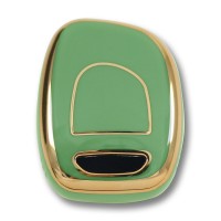 Renault Clio 1, 2, Kangoo 1 Buton yeşil Oto Anahtar Kumanda Kabı Kılıfı Oto Anahtarlık