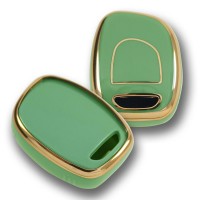 Renault Clio 1, 2, Kangoo 1 Buton yeşil Oto Anahtar Kumanda Kabı Kılıfı Oto Anahtarlık