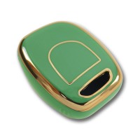 Renault Clio 1, 2, Kangoo 1 Buton yeşil Oto Anahtar Kumanda Kabı Kılıfı Oto Anahtarlık
