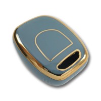 Renault Clio 1, 2, Kangoo 1 Buton gri Oto Anahtar Kumanda Kabı Kılıfı Oto Anahtarlık