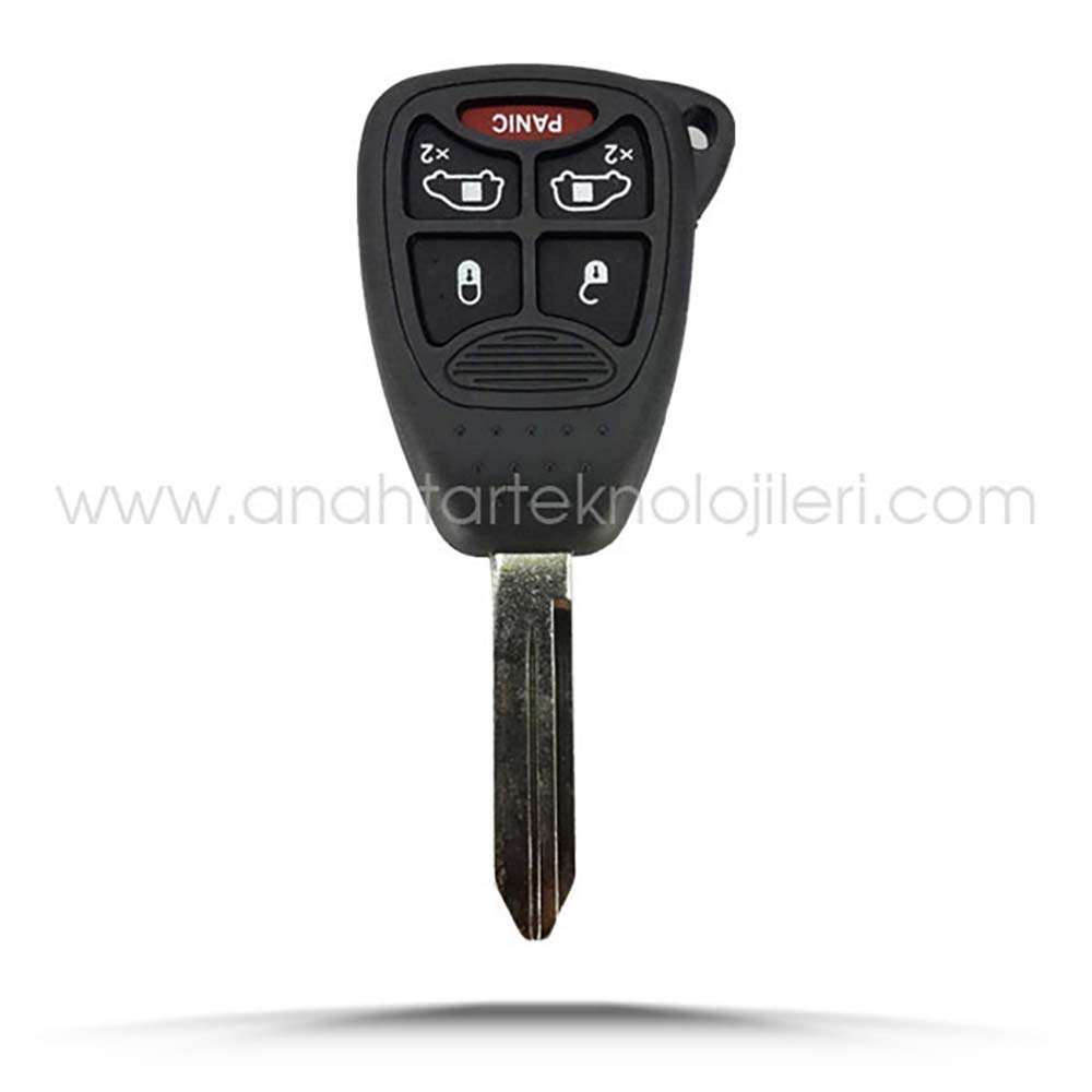 1020030 CHRYSLER 5 Buton Panik Kumanda Kabı - Görsel 1