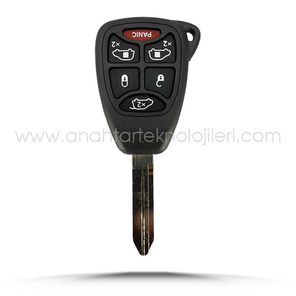 1020034 JEEP Y160 5+1 Buton Panik Bagaj, Sürgü Kapı Kumanda Kabı - Görsel 1