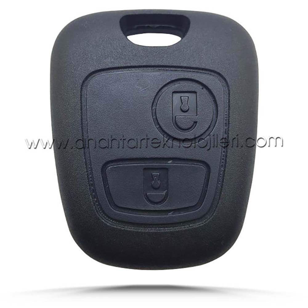 1020156 PEUGEOT 106 2000-2004 206 2001-2009 NE73 Yale 2 Buton Kumanda Kabı - Görsel 1