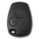 RENAULT Clio III Trafic Master Kangoo Dacia Çapraz 2 Buton Logosuz Yale Oto Kumanda Kabı