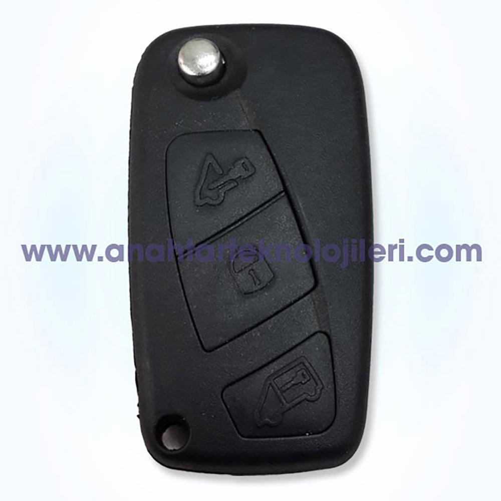 2010121 CITROEN Nemo 07+ Pcf7946 3 Buton Bagaj Açma Sustalı OEM Kumanda - Görsel 1
