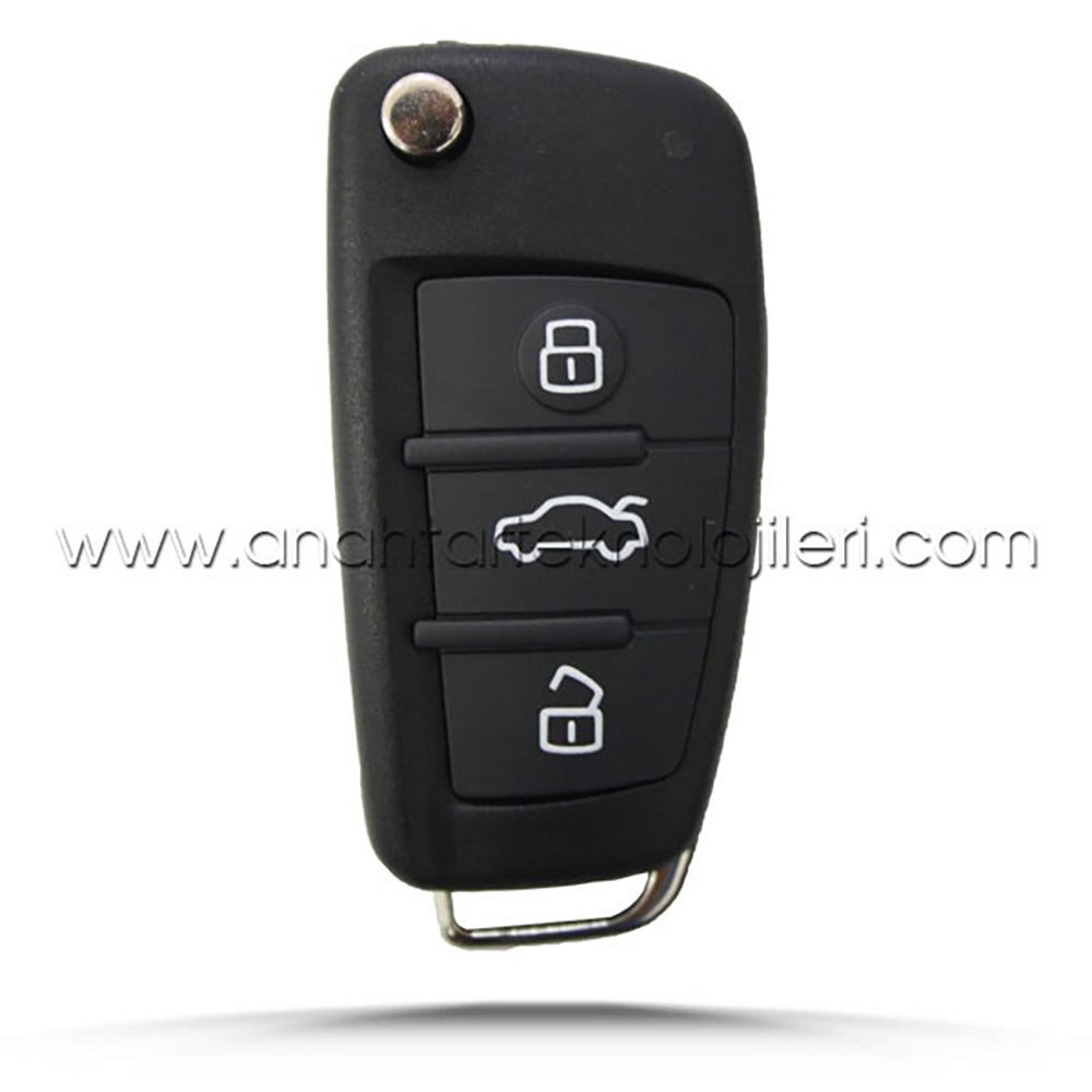 2010206 AUDI A4 05+ 8E0 837 220Q ID48 433MHz Sustalı Üretim Kumanda - Görsel 1