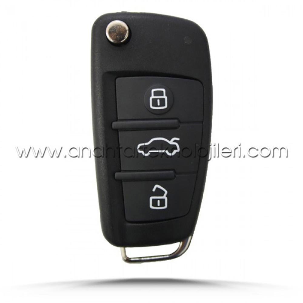 2010342 AUDI A4 05+ 8E0 837 220Q ID48 433MHz Sustalı OEM Kumanda - Görsel 1