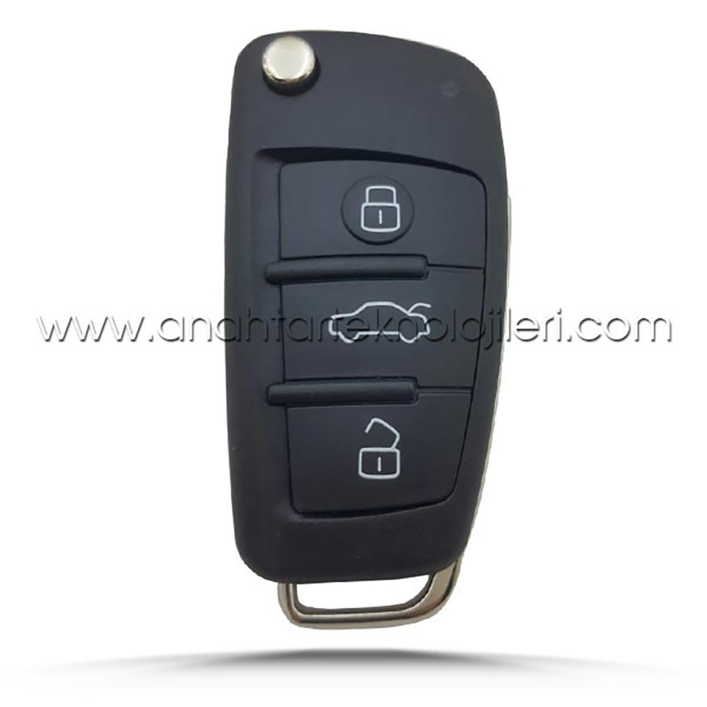 2010470 AUDI A6 Q7 ID8E 433MHz Non-Kessy Sustalı Üretim Kumanda - Görsel 1