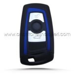 BMW CAS4 Keyless 434MHz 3 Buton Mavi Çerçeveli Üretim Kumanda