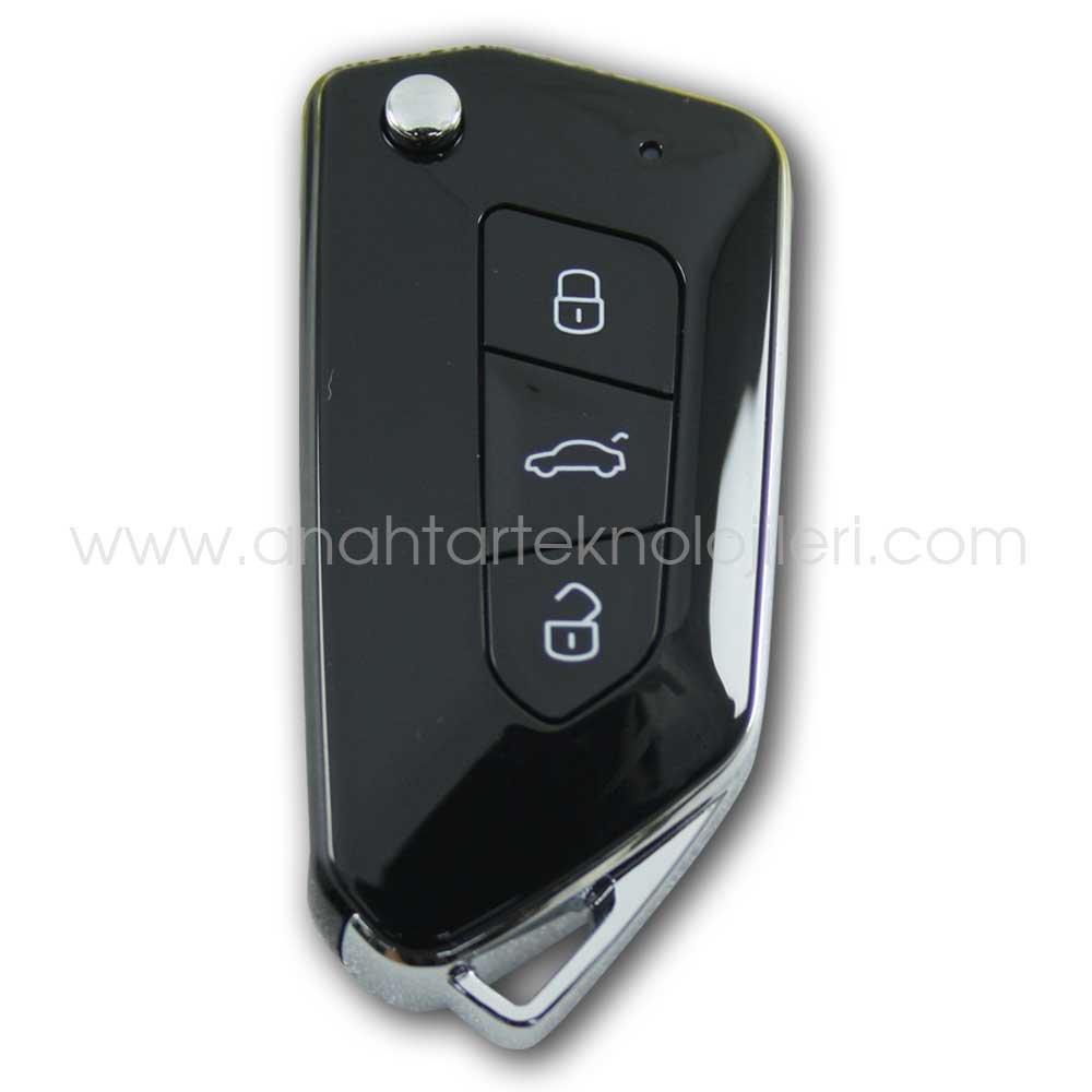 2030010 UNIVERSAL Golf 8 Sustalı 315MHz 3 Buton Programlanabilir Akıllı Kumanda - Görsel 1