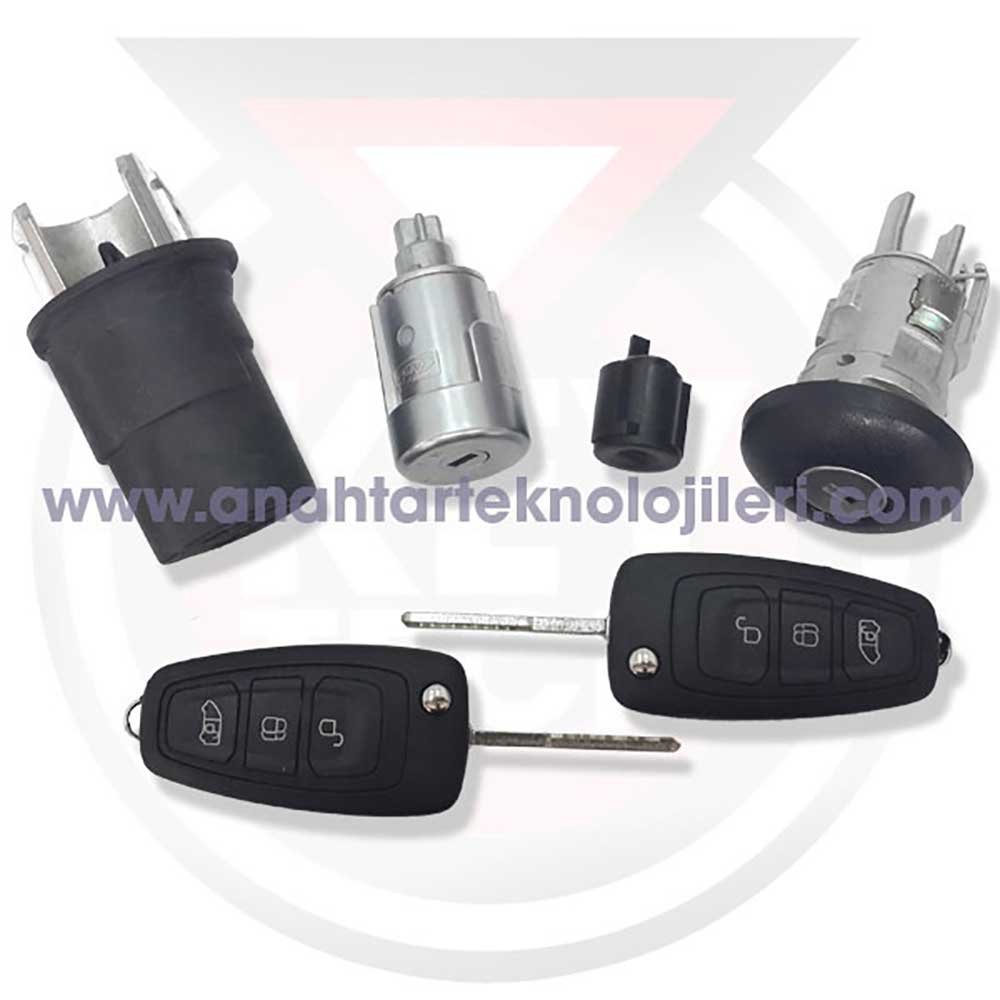6010058 FORD 2 Kumandalı Kilit Setleri - Görsel 1