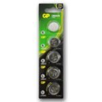 GP BATTERIES CR2032 3V 5li Kart Lithium Pil Baskül Tartı Hesap Mekinesi Oyuncak Kumanda Pil