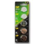GP BATTERIES CR2450 3V 5li Kart Lithium Pil Baskül Tartı Hesap Mekinesi Oyuncak Kumanda Pil