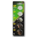 GP BATTERIES CR2430 3V 5li Kart Lithium Pil Baskül Tartı Hesap Mekinesi Oyuncak Kumanda Pil