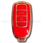 Chery Smart Kırmızı Slikon Oto Anahtar Kumanda Kabı Kılıfı Oto Anahtarlık