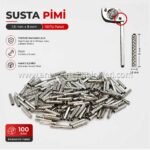 KEYTECH Susta Pimi 1,6mm X 8,00mm 100lü Paket