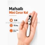 RICO 1/4inç Mafsallı Mini Cırcır Kol